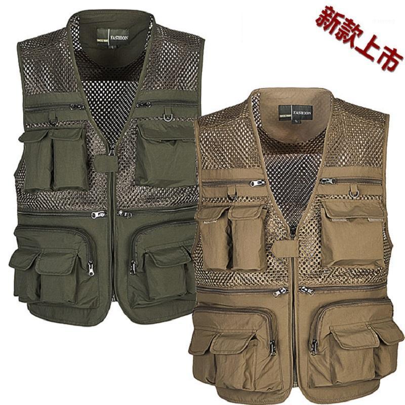 Lettered Photography Vest Fishing Vest Men's Spring and Autumn Summer Mesh Outdoor Workwear Multi-Pocket Daddy Clothes1, Green
Lettered Photography Vest Fishing Vest Men's Spring and Autumn Summer Mesh Outdoor Workwear Multi-Pocket Daddy Clothes1, Green
