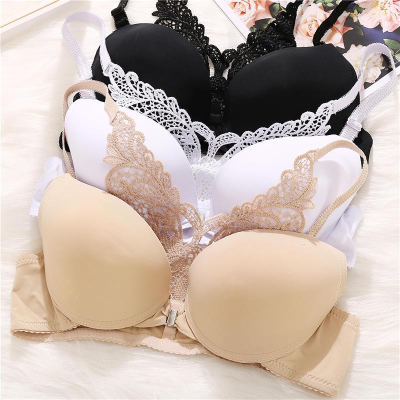 Sexy Lace Bra For Women Front Closure Brassiere Push Up Bralette Plunge Floral Fashion Female Back Beauty Lingerie Underwear1, Beige
Sexy Lace Bra For Women Front Closure Brassiere Push Up Bralette Plunge Floral Fashion Female Back Beauty Lingerie Underwear1, Beige