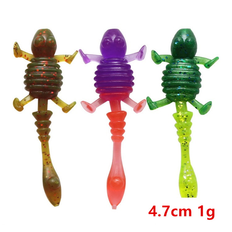 20pcs/lot 8 Color 4.7cm 1g Small Gecko Silicone Fishing Lure Soft Baits & Lures Pesca Fishing Tackle F37_371
20pcs/lot 8 Color 4.7cm 1g Small Gecko Silicone Fishing Lure Soft Baits & Lures Pesca Fishing Tackle F37_371