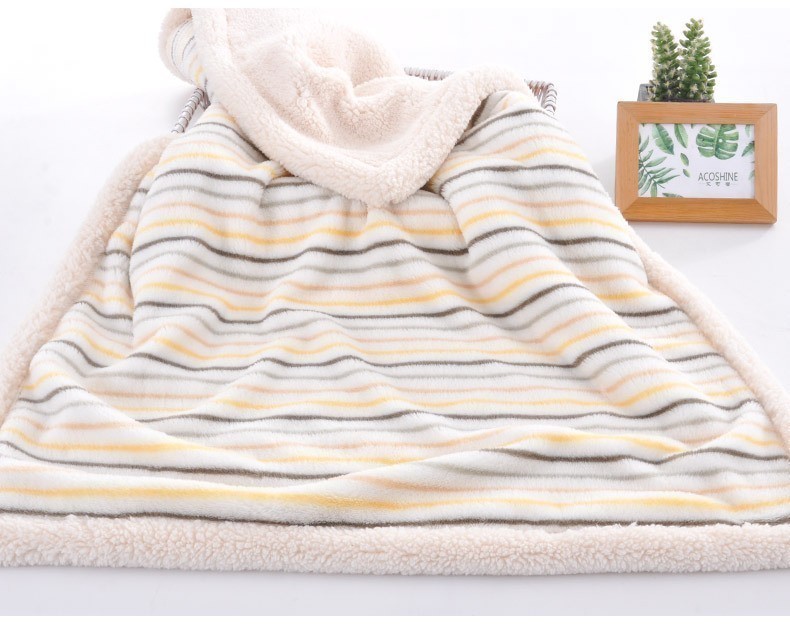 High Quality Baby Blanket Newborn Baby Thicken Cotton Fleece Blankets Infant Swaddle Envelope Warm Soft Bebe Bedding Blankets LJ201014