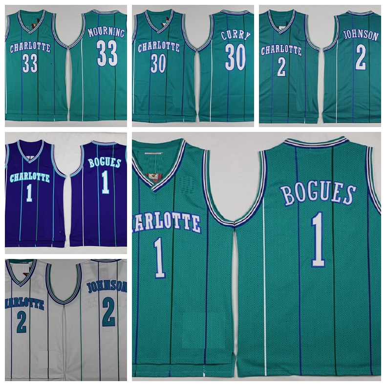 Men Tyrone Muggsy Bogues Larry Johnson Grandma ma Dell 30 Curry Alonzo Mourning basketball jersey
Men Tyrone Muggsy Bogues Larry Johnson Grandma ma Dell 30 Curry Alonzo Mourning basketball jersey