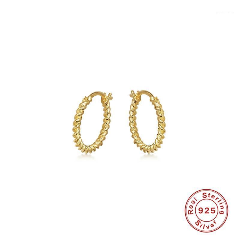 CANNER 925 Sterling Silver Hoop Eearrings For Women Simple Twist Ear Buckle Gold ColorPiercing Earring Jewelry Pendientes1
CANNER 925 Sterling Silver Hoop Eearrings For Women Simple Twist Ear Buckle Gold ColorPiercing Earring Jewelry Pendientes1
