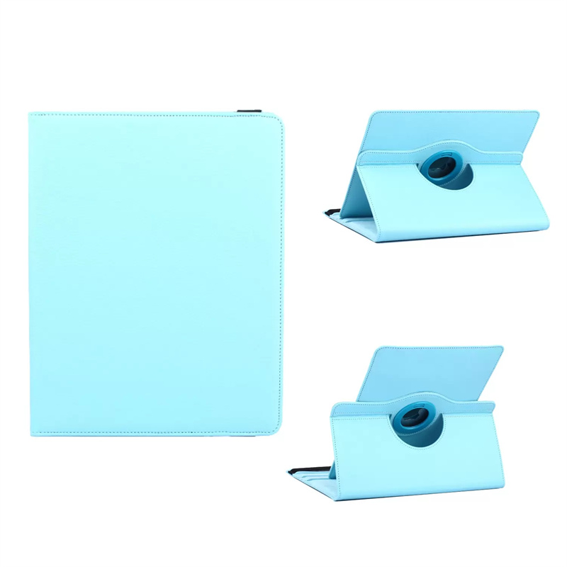 Universal 360 Degree Rotation PU Leather Stand Tablet Cover Case For 7 8 9 10 Inch Protective Solid Colour Wallet Flip Case
