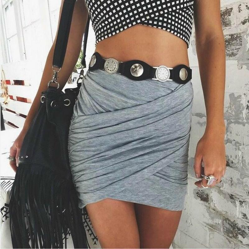 High waist Sexy Elastic Pleated skirt female Autumn irregular bodycon mini skirt Sexy bodycon streetwear women bottom, Gray
High waist Sexy Elastic Pleated skirt female Autumn irregular bodycon mini skirt Sexy bodycon streetwear women bottom, Gray