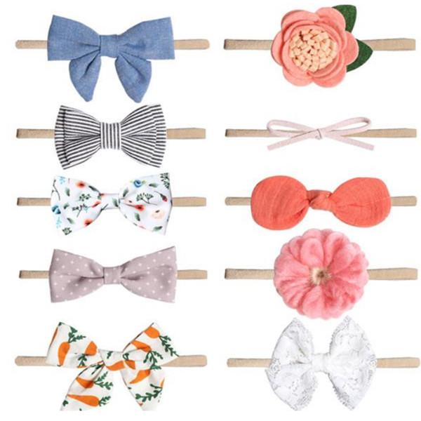 10pcs/lot Baby Girl Headbands And Bows Flower Hairbands Nylon Headband Hair Accessory Set For Newborns Infants Toddlers, Silver
10pcs/lot Baby Girl Headbands And Bows Flower Hairbands Nylon Headband Hair Accessory Set For Newborns Infants Toddlers, Silver