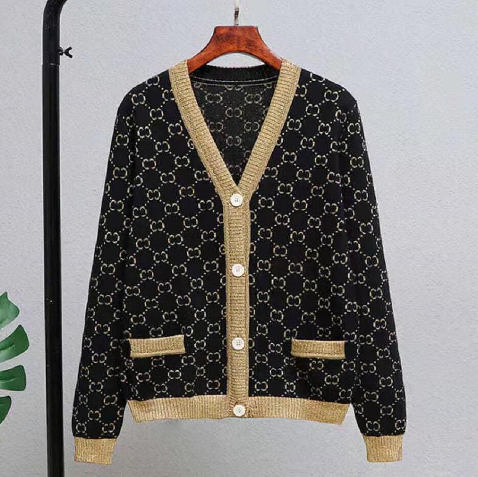 2022GG New women Sweater Coat Retro Shirt Check Long Sleeve Single Breasted Plaid Loose Knit Cardigan Tide Ladies, Black
2022GG New women Sweater Coat Retro Shirt Check Long Sleeve Single Breasted Plaid Loose Knit Cardigan Tide Ladies, Black