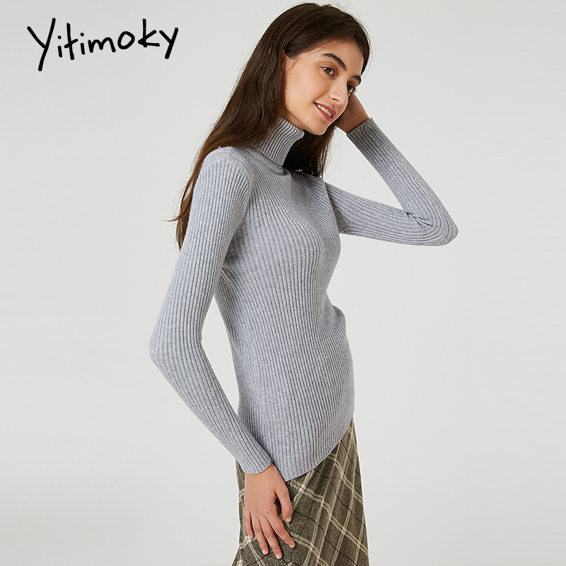turtleneck sweater women On sale autumn winter Women Knitted Casual Soft Jumper Fashion Slim Femme Elasticity Pullovers new 201222