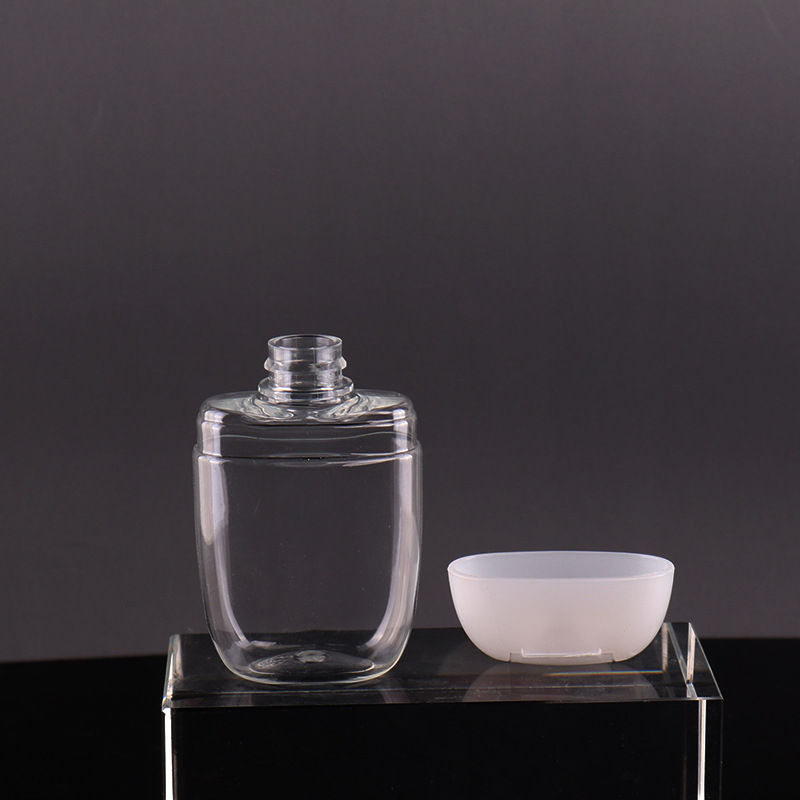 30ml hand sanitizer empty PET plastic half round bottles children carry cute portable disinfectant water bottle