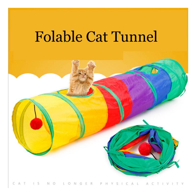 Pet Cat Tunnel Play Tube Toys Foldable Indoor Outdoor Funnly 2 Holes Kitten Interative Collapsible Training Hiding Toys
Pet Cat Tunnel Play Tube Toys Foldable Indoor Outdoor Funnly 2 Holes Kitten Interative Collapsible Training Hiding Toys