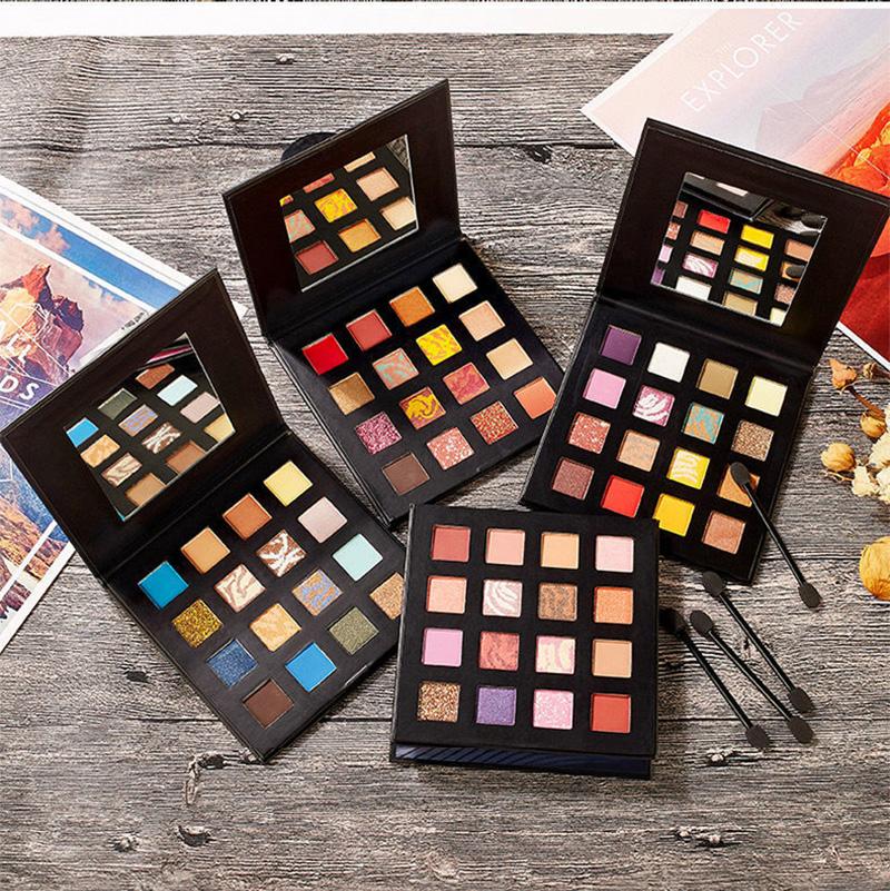 16 Color Makeup Eyeshadow Pallete Matte Glitter Shimmer Pigmented Eye Shadow Palette Make Up Palette Maquillage Waterproof TSLM1
16 Color Makeup Eyeshadow Pallete Matte Glitter Shimmer Pigmented Eye Shadow Palette Make Up Palette Maquillage Waterproof TSLM1