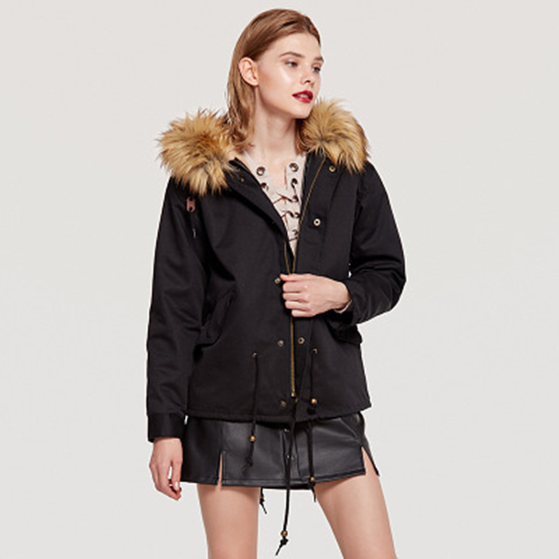 Korean Winter New Version the Great of Skin Goal with Hooded Cotton Coat Size Grand Auto Casualties Ffhy 15D3, Khaki.
Korean Winter New Version the Great of Skin Goal with Hooded Cotton Coat Size Grand Auto Casualties Ffhy 15D3, Khaki.