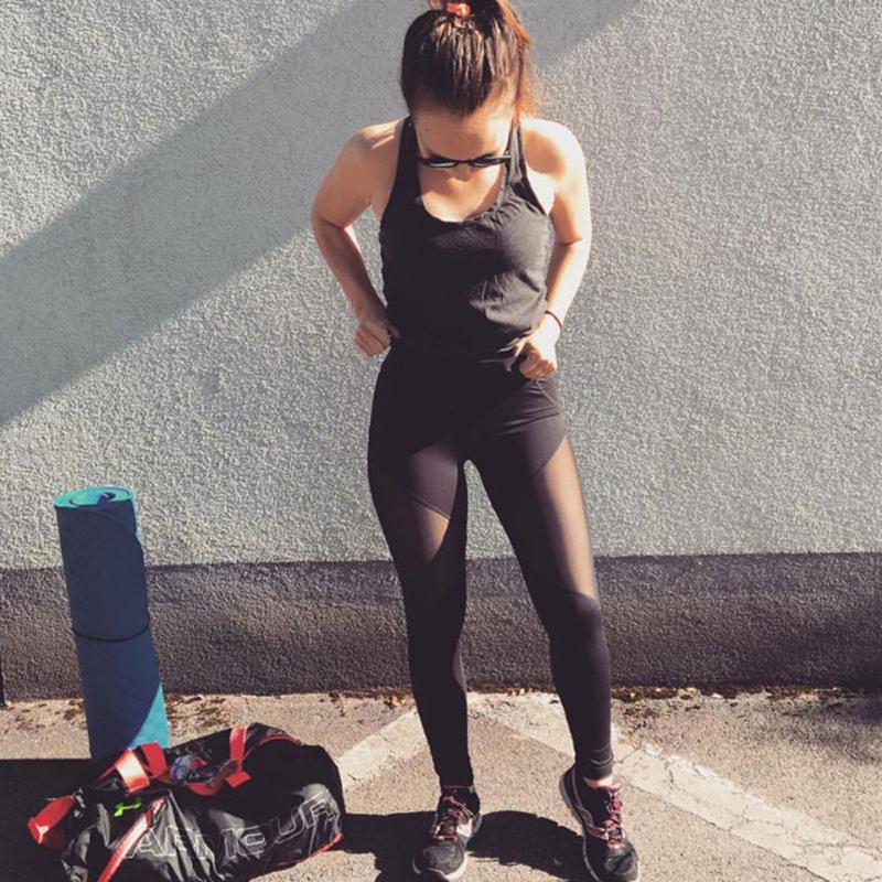 Women Waist Yoga Fitness Leggings Running Gym Stretch Sports Pants Trousers Women Yoga Pants Quick Drying Training Trousers#L, Black
Women Waist Yoga Fitness Leggings Running Gym Stretch Sports Pants Trousers Women Yoga Pants Quick Drying Training Trousers#L, Black