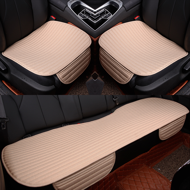 Linen Car Seat Cover Four Season Front/Rear Flax Cushion Breathable Protector Non Slide Pad Auto Accessories Universal E1 X40
Linen Car Seat Cover Four Season Front/Rear Flax Cushion Breathable Protector Non Slide Pad Auto Accessories Universal E1 X40