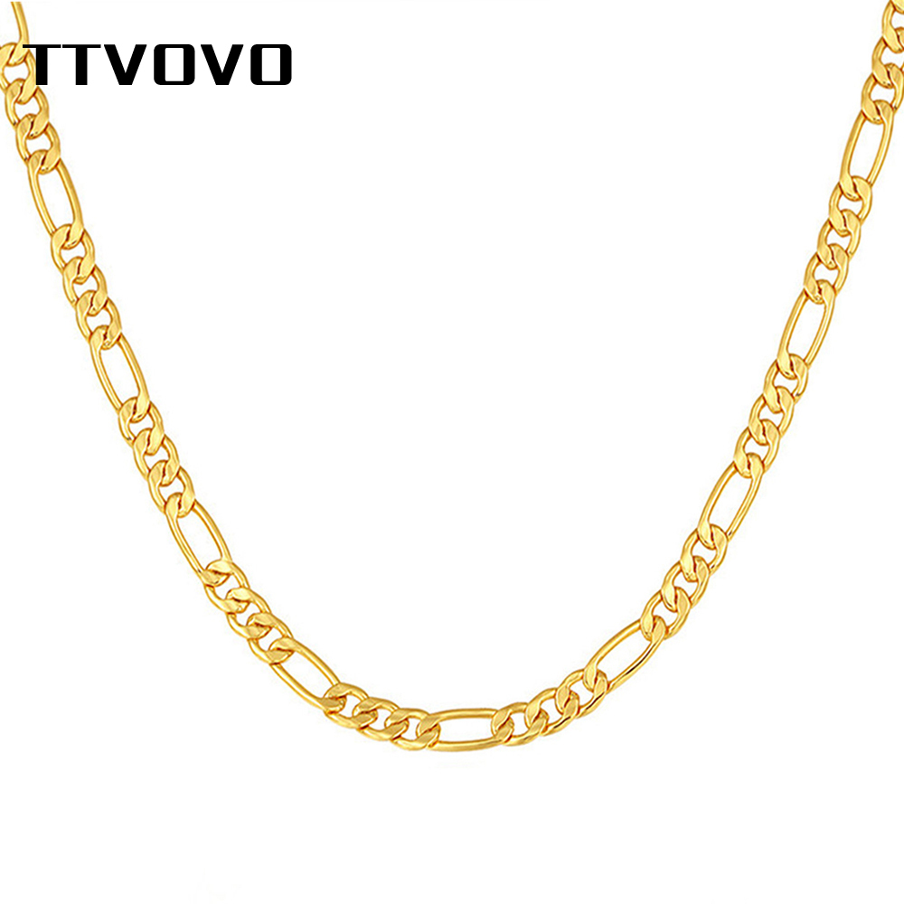 TTVOVO Men Chain Necklace for Pendant Gold Tone 5MM-6MM Width Cuban Curb Miami Snake Figaro Link Chain Punk Rock Hip Hop Jewelry 201013
TTVOVO Men Chain Necklace for Pendant Gold Tone 5MM-6MM Width Cuban Curb Miami Snake Figaro Link Chain Punk Rock Hip Hop Jewelry 201013