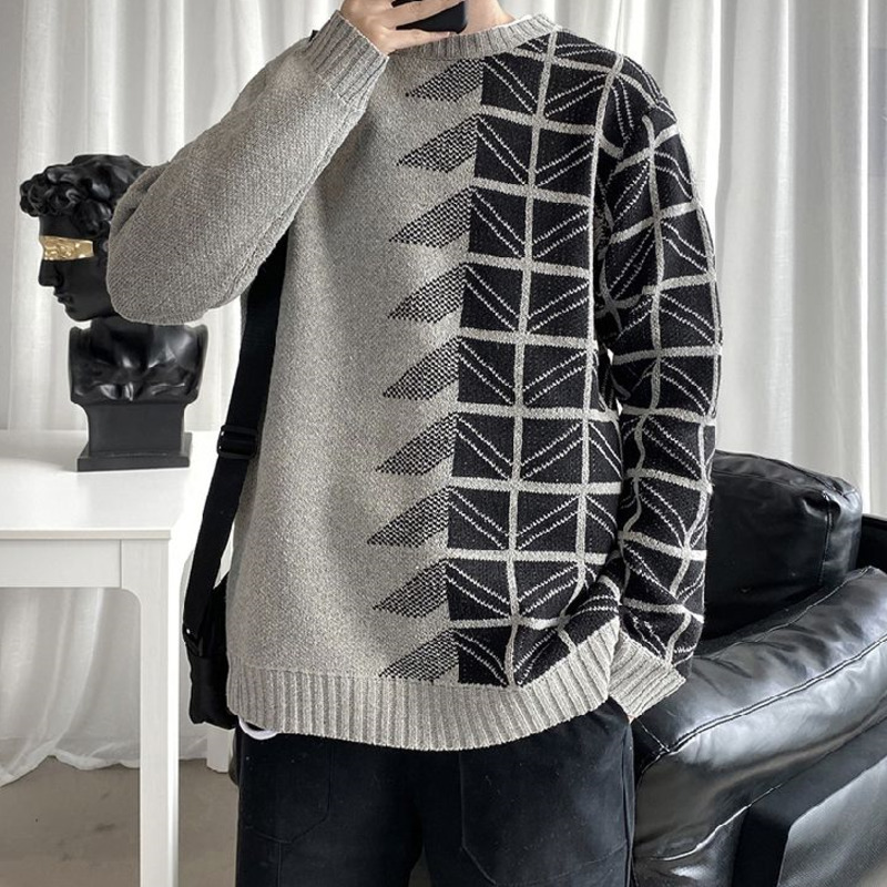 Blouse 2021 Men's Autumn Thin New Winter Jacquard Knitted Neck High Sweater Leisure Male Clothing NKBF, Brown
Blouse 2021 Men's Autumn Thin New Winter Jacquard Knitted Neck High Sweater Leisure Male Clothing NKBF, Brown