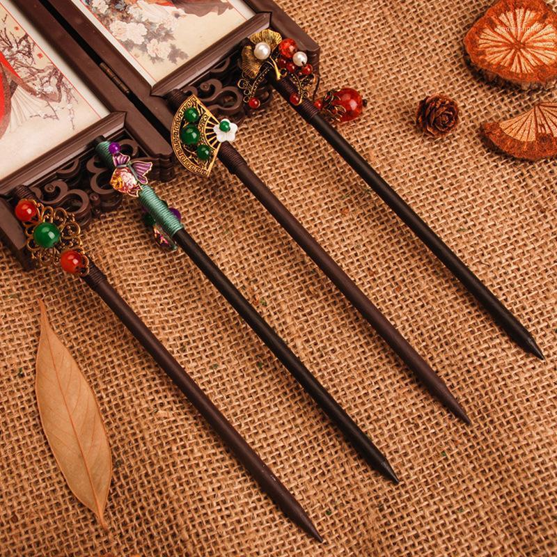 Retro Classic Flower Tassel Handmade Hair Sticks Chopsticks Chinese Women Wood Hairpins Wedding Jewelry For Bride Clips & Barrettes, Golden;silver
Retro Classic Flower Tassel Handmade Hair Sticks Chopsticks Chinese Women Wood Hairpins Wedding Jewelry For Bride Clips & Barrettes, Golden;silver