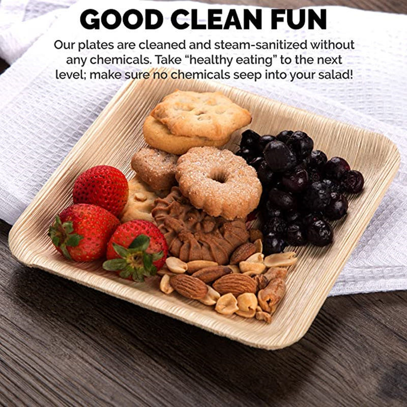 New Arrival High Quality Ecofriendly Dinner Plates Disposable Wooden Plates Palm Leaf Plates Disposable Biodegradable Palm Leaf Square Plate 
New Arrival High Quality Ecofriendly Dinner Plates Disposable Wooden Plates Palm Leaf Plates Disposable Biodegradable Palm Leaf Square Plate