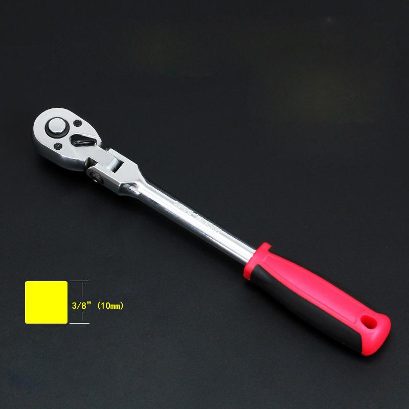 3/8" 72 Teeth Universal Flexible Head Socket Ratchet Wrench Hand Tool Quick Socket Spanner Auto Repair Tools
3/8" 72 Teeth Universal Flexible Head Socket Ratchet Wrench Hand Tool Quick Socket Spanner Auto Repair Tools