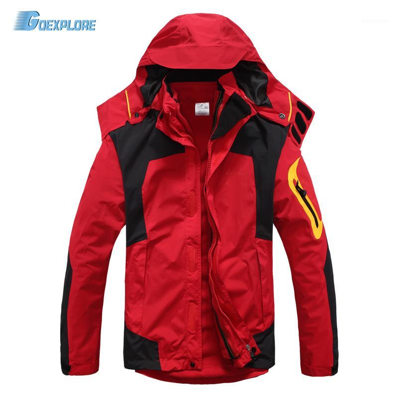Ski Jacket hiking camping coat thicken breathable male double layer warm waterproof windproof winter outwear for men1, Blue
Ski Jacket hiking camping coat thicken breathable male double layer warm waterproof windproof winter outwear for men1, Blue