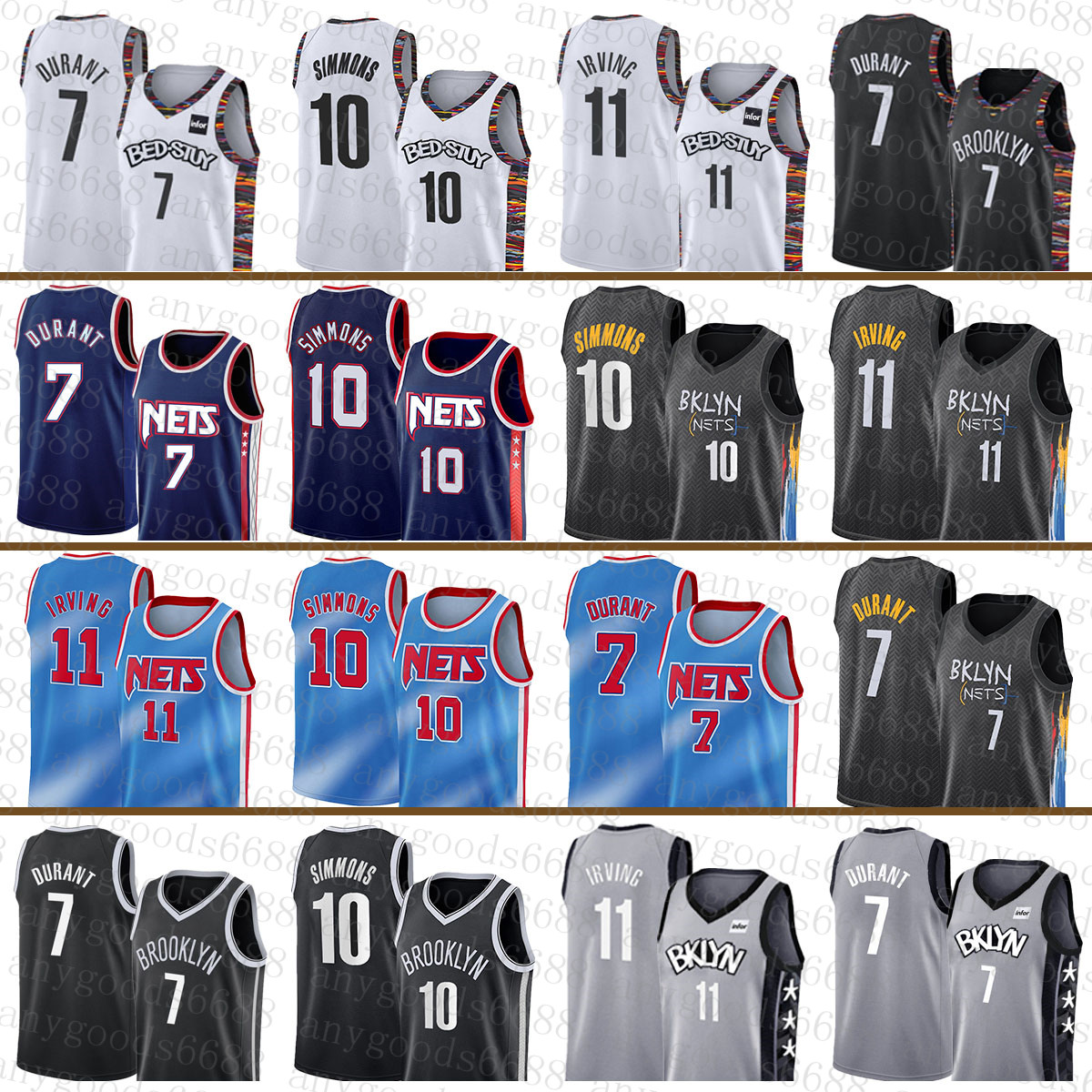 Brooklyns Net Mens Ben 10 Simmons Kevin Basketball Jersey 7 Durant S-2XL Kyrie 72 Biggie 11 Irving Black
Brooklyns Net Mens Ben 10 Simmons Kevin Basketball Jersey 7 Durant S-2XL Kyrie 72 Biggie 11 Irving Black