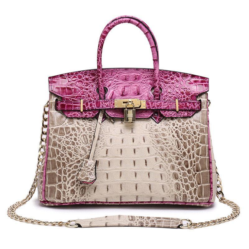 New Fashion Genuine Leather Bags For Women's Mixed colors Handbags Women Bags Lock Shoulder Crocodile back bone pattern handbag fashion one
New Fashion Genuine Leather Bags For Women's Mixed colors Handbags Women Bags Lock Shoulder Crocodile back bone pattern handbag fashion one