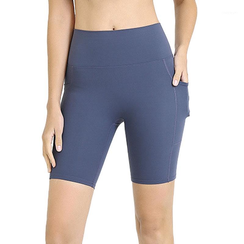 Summer Ladies Yoga Shorts Double Side Pockets Sports Tights Seamless Fitness Shorts Blue Code1
Summer Ladies Yoga Shorts Double Side Pockets Sports Tights Seamless Fitness Shorts Blue Code1