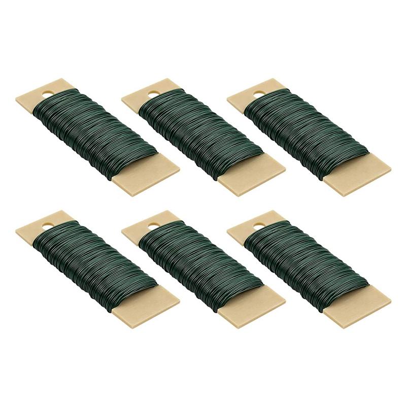 Pack of 6 Pieces of No. 22 Green Flower Line Flexible Paddle Line for Crafts, Garlands, Garlands and Flower Arrangements
Pack of 6 Pieces of No. 22 Green Flower Line Flexible Paddle Line for Crafts, Garlands, Garlands and Flower Arrangements
