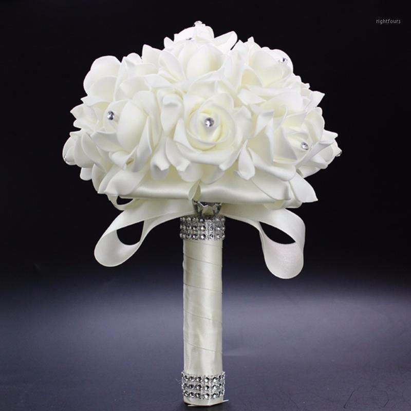 Wedding Flower Bouquet White Rose Crystal Bouquet Bride Bridesmaid Flower Girl Wand Best Wedding Floral1
Wedding Flower Bouquet White Rose Crystal Bouquet Bride Bridesmaid Flower Girl Wand Best Wedding Floral1