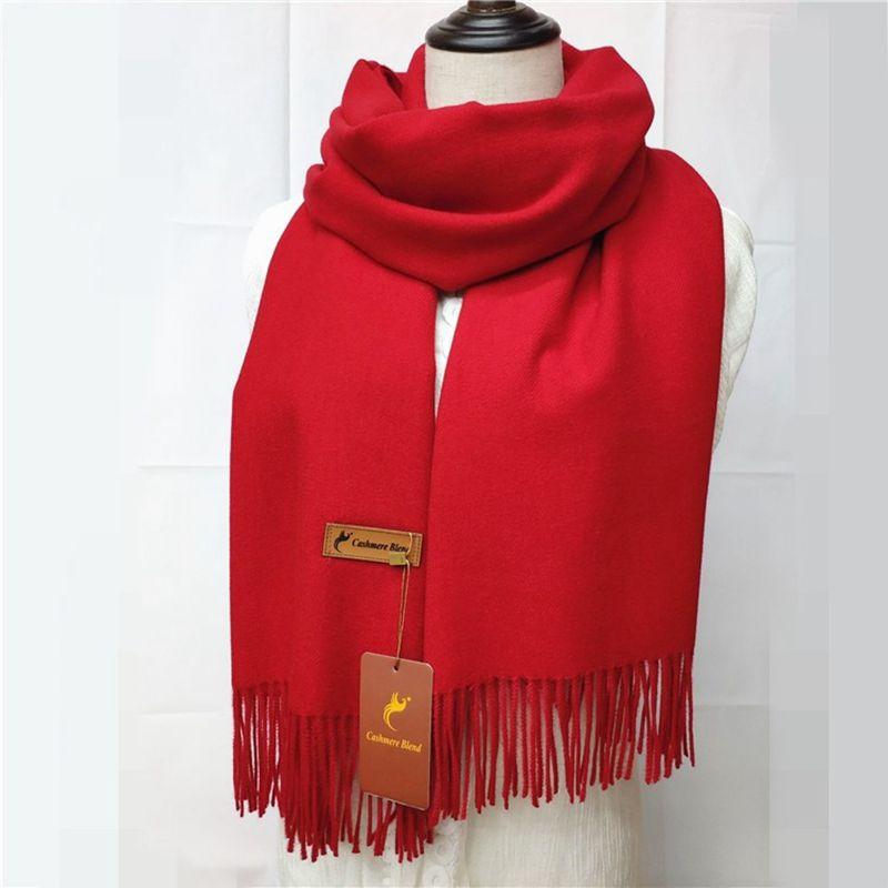 Scarf Autumn Winter European American Style Solid Color Double-Sided Imitation Cashmere Scarves Women Thick Warm Tassel Shawl
Scarf Autumn Winter European American Style Solid Color Double-Sided Imitation Cashmere Scarves Women Thick Warm Tassel Shawl