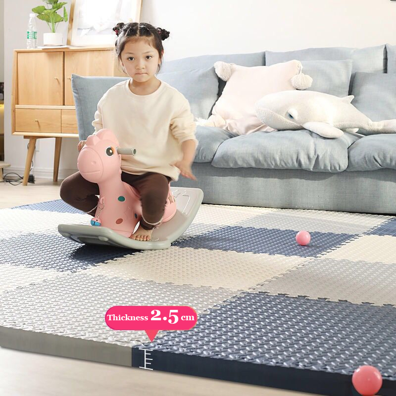 30x2.5 Cm Baby Puzzle Mat Play Mat Kids Interlocking Exercise Tiles Rugs Floor Tiles Toys Carpet Soft Carpet Climbing Pad EVA LJ201118, Tender green
30x2.5 Cm Baby Puzzle Mat Play Mat Kids Interlocking Exercise Tiles Rugs Floor Tiles Toys Carpet Soft Carpet Climbing Pad EVA LJ201118, Tender green