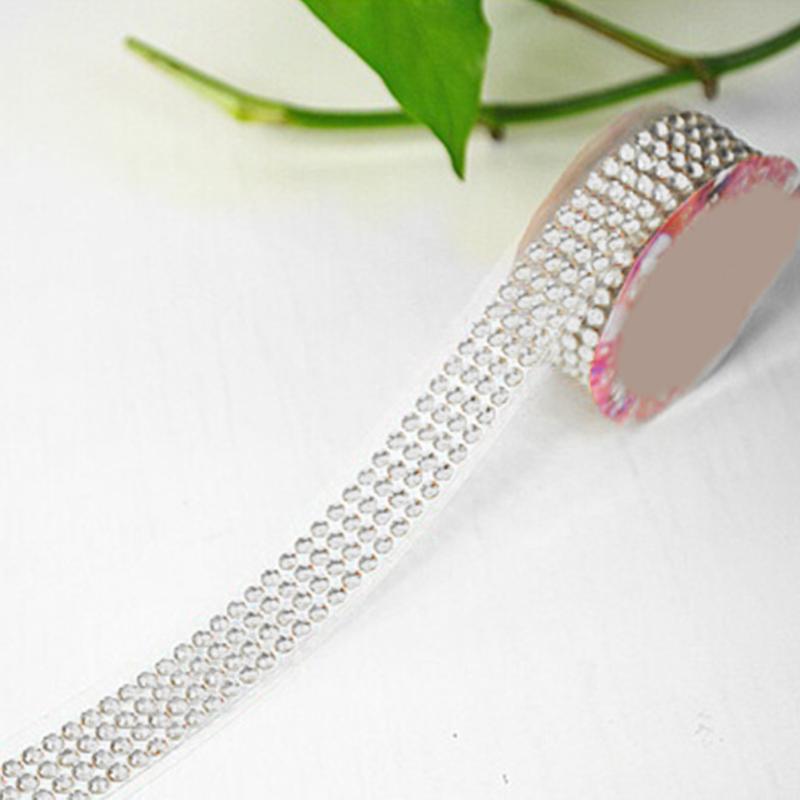 Crystal Acrylic Self-Adhesive Rhinestones Sticker Tape Craft Glitter Gem DIY Stickers for Scrapbooking Arts Decoration
Crystal Acrylic Self-Adhesive Rhinestones Sticker Tape Craft Glitter Gem DIY Stickers for Scrapbooking Arts Decoration