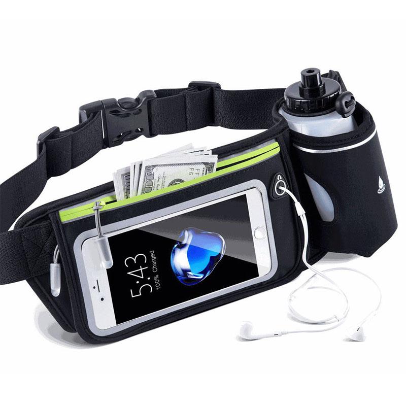 2020 New Brand Fashion Hydration Belt Bum Bag Outdoor Sport Running Jogging Waist Water Bottle Holder, Black
2020 New Brand Fashion Hydration Belt Bum Bag Outdoor Sport Running Jogging Waist Water Bottle Holder, Black