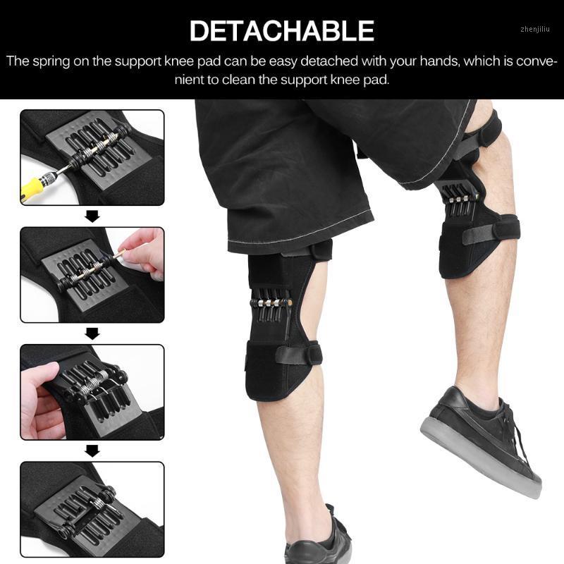 1 Pair Joint Support Knee Pads Breathable Non-Slip Power Lift Joint Support Knee Pads Powerful Rebound Spring Force1, Black
1 Pair Joint Support Knee Pads Breathable Non-Slip Power Lift Joint Support Knee Pads Powerful Rebound Spring Force1, Black
