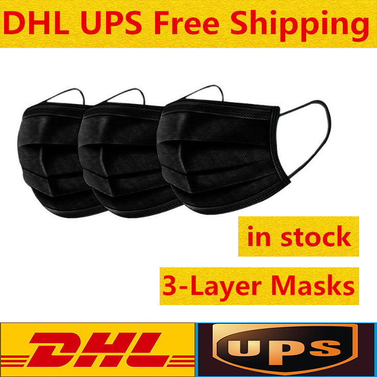 free shipping mask Black Disposable Face Masks 3-Layer Protection Mask with Earloop Mouth Face Sanitary Outdoor Masks
free shipping mask Black Disposable Face Masks 3-Layer Protection Mask with Earloop Mouth Face Sanitary Outdoor Masks