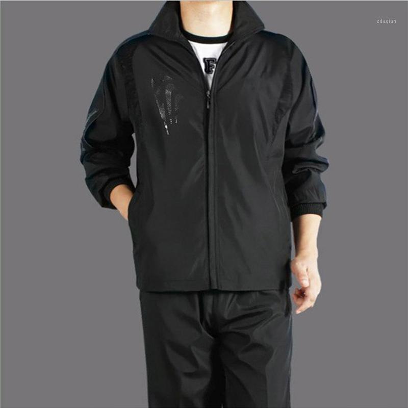 New Sportswear Suit Men Spring Autumn Thin 2 Piece Set Outdoor Leisure Tracksuit Men Large Size Running Breathable Suit1, Black
New Sportswear Suit Men Spring Autumn Thin 2 Piece Set Outdoor Leisure Tracksuit Men Large Size Running Breathable Suit1, Black