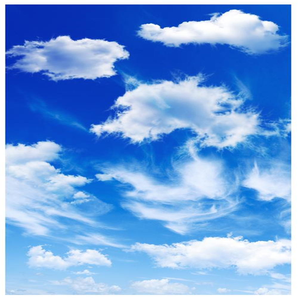 3d landscape wallpaper blue sky and white clouds living room bedroom ceiling ceiling mural