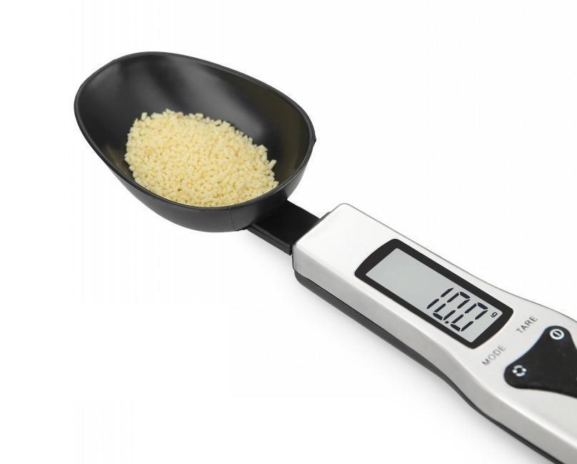 Practical Portable Lcd Digital Kitchen Measuring Spoon Gram Electronic Spoon Weight Volumn Food Scale Wholesale
