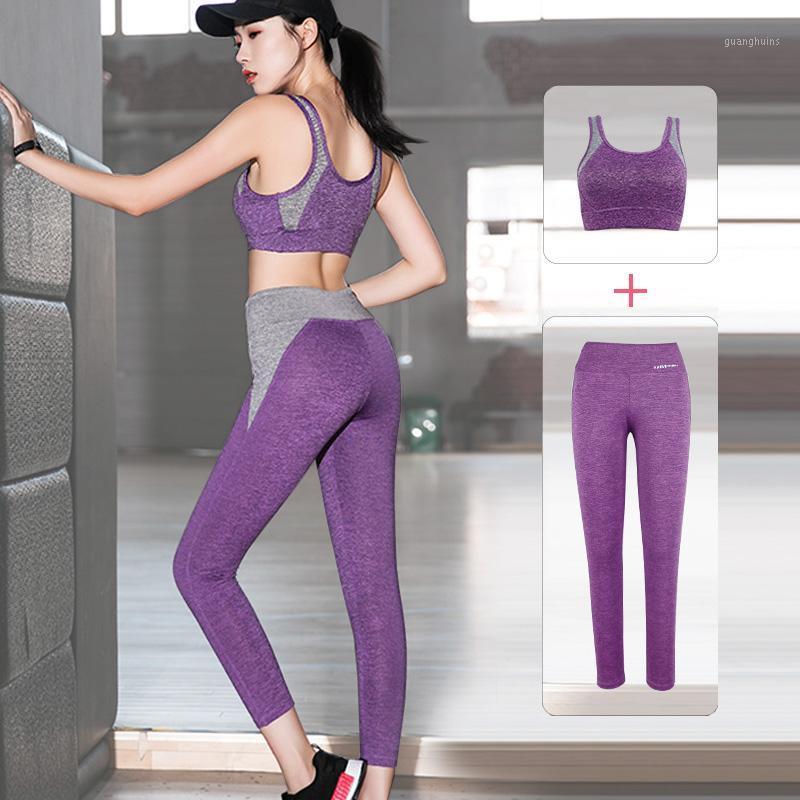 2PCS Yoga Set Sports Wear For Women Gym Fitness Clothing Booty Yoga Leggings Sport Bra Gym Sport Suit Femme Suits XA7B1, Black
2PCS Yoga Set Sports Wear For Women Gym Fitness Clothing Booty Yoga Leggings Sport Bra Gym Sport Suit Femme Suits XA7B1, Black