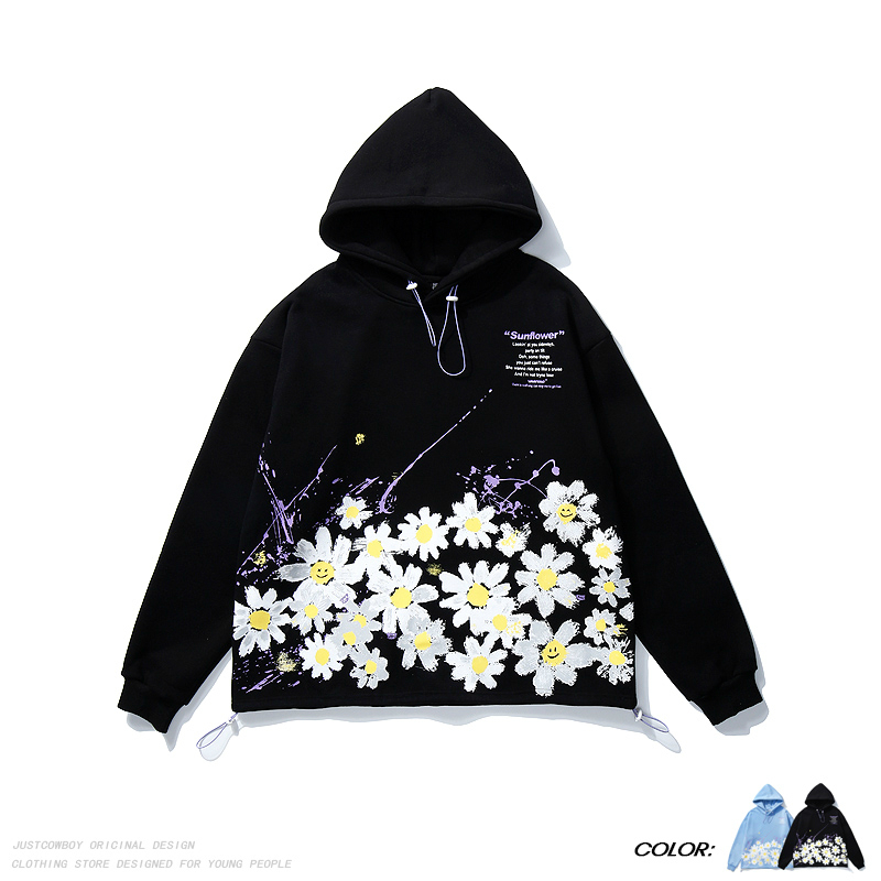 2021 New Streetwear Hoodies Man Flower Casual Floral Sweatpants Tall Male Fashion Hoodie Street Couple Harajuku 2k7b BME3, Black
2021 New Streetwear Hoodies Man Flower Casual Floral Sweatpants Tall Male Fashion Hoodie Street Couple Harajuku 2k7b BME3, Black