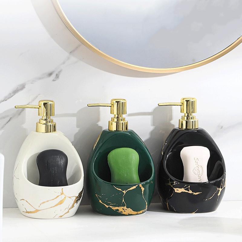Liquid Soap Dispenser Marble Texture Ceramics Hand Sanitizer Bottle Detergent For Kitchen Bathroom Accessories Ceramic Lotion
Liquid Soap Dispenser Marble Texture Ceramics Hand Sanitizer Bottle Detergent For Kitchen Bathroom Accessories Ceramic Lotion