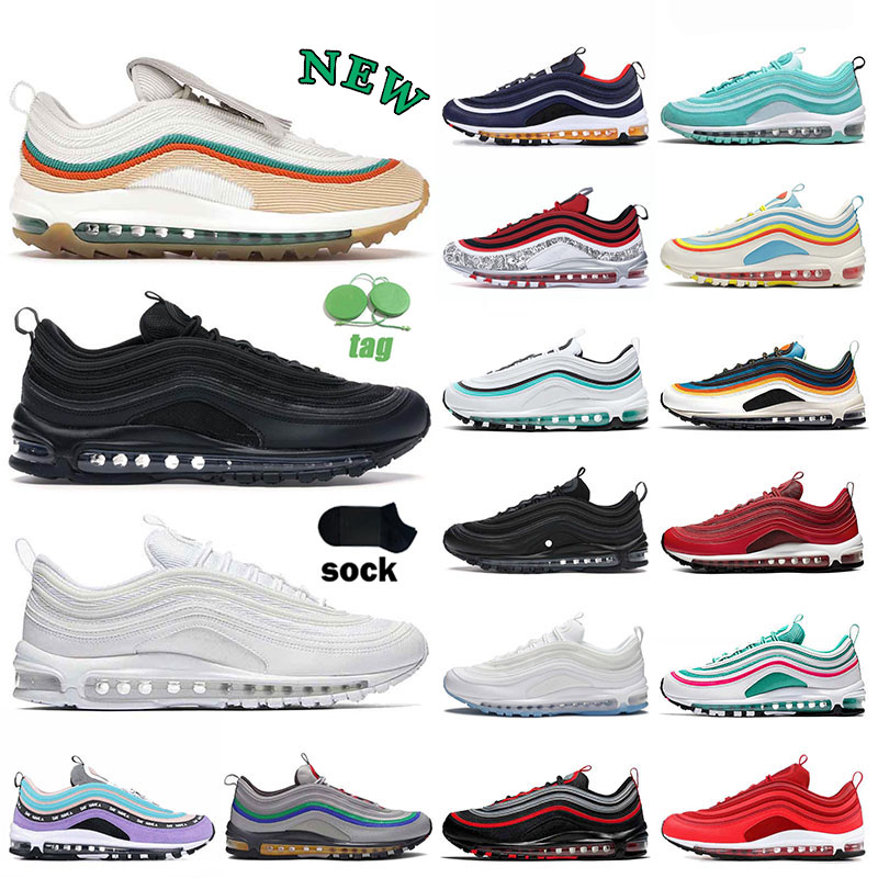97s mens sneaker authentic 97 womens running shoes 2022 new golf NRG lucky and metallic gold triple black whtie newspaper south beach pink d, White;red
97s mens sneaker authentic 97 womens running shoes 2022 new golf NRG lucky and metallic gold triple black whtie newspaper south beach pink d, White;red
