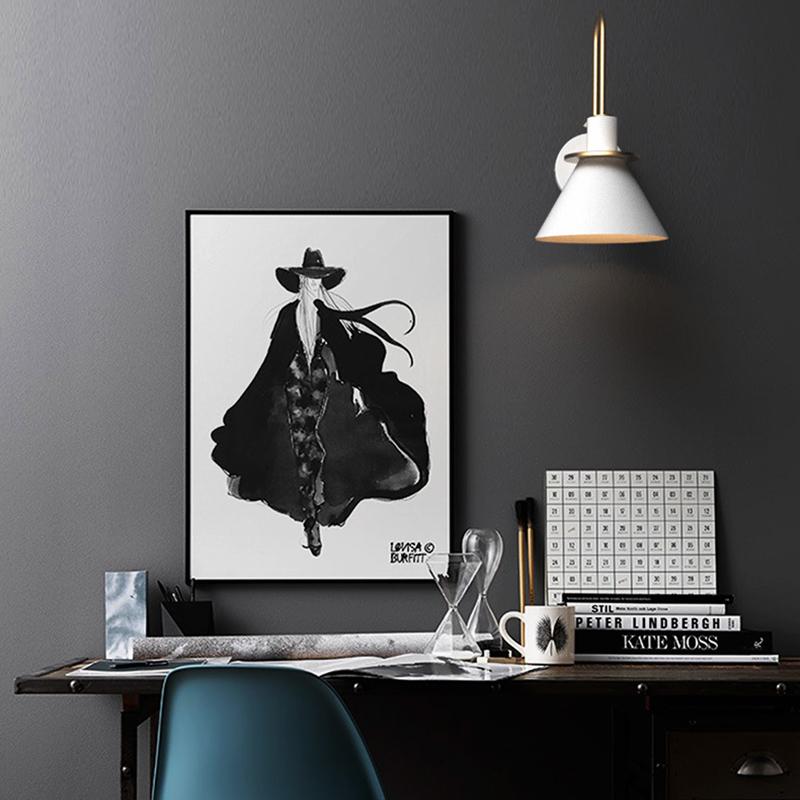 Nordic clarion wall lamp modern industrial wall light LED E27 with 3 colors for bedroom living room restaurant kitchen aisle bar1