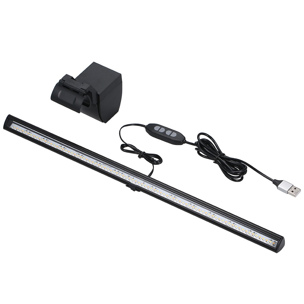 USB Powered Computer Monitor Lamp Screen Bar Light Eye-caring E-Reading LEDs Light 10 Brightness Adjustable & 3 Color Modes
USB Powered Computer Monitor Lamp Screen Bar Light Eye-caring E-Reading LEDs Light 10 Brightness Adjustable & 3 Color Modes