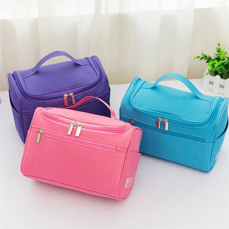 Cosmetic Bags Compartments Large Capacity women Makeup Holder Toiletry Wash Bag Organizer with Hooks for Travel 23x17.5x12.5cm1
Cosmetic Bags Compartments Large Capacity women Makeup Holder Toiletry Wash Bag Organizer with Hooks for Travel 23x17.5x12.5cm1