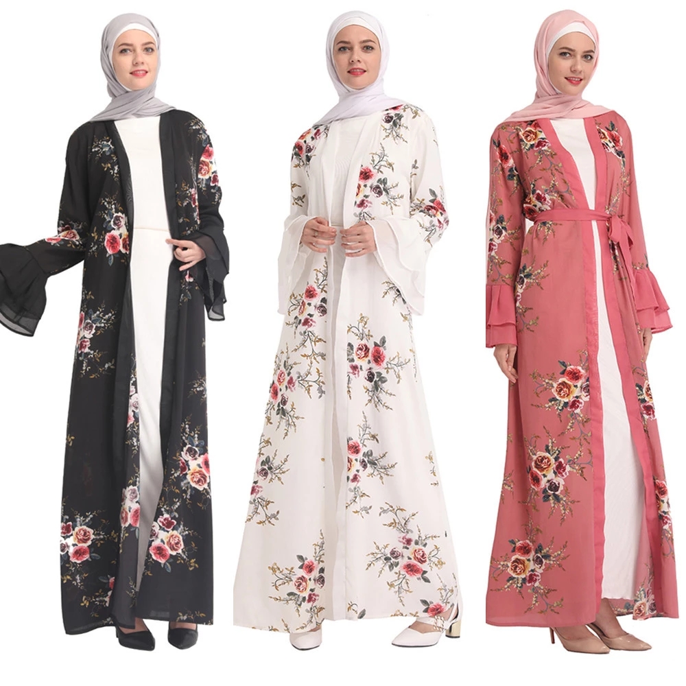Chiffon Abaya Turkey Hijab Muslim Dress Kaftan Dubai Abayas For Women Qatar Ramadan Caftan Marocain Jilbab Robe Islamic Clothing, Black;gray
Chiffon Abaya Turkey Hijab Muslim Dress Kaftan Dubai Abayas For Women Qatar Ramadan Caftan Marocain Jilbab Robe Islamic Clothing, Black;gray