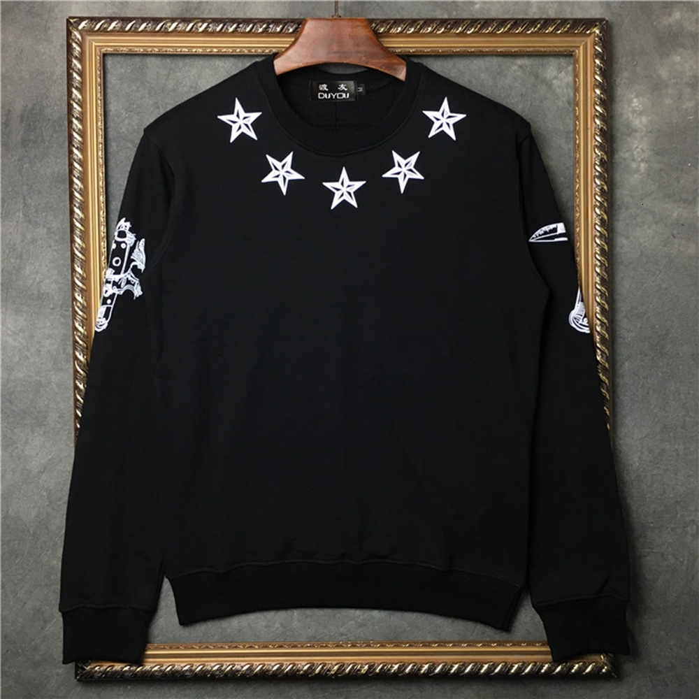 New Design Star Ring Print Sweatshirt Men Brand-clothing Casual Black Hoodies Male High Quality Tracksuit Dy5658 Zzut
New Design Star Ring Print Sweatshirt Men Brand-clothing Casual Black Hoodies Male High Quality Tracksuit Dy5658 Zzut