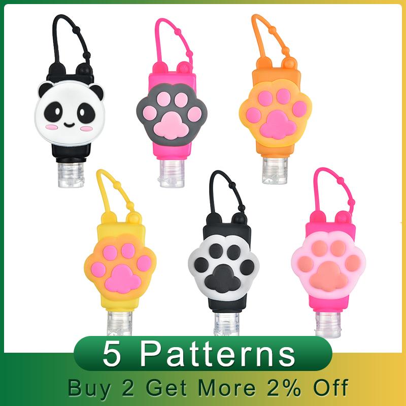 6pcs Cartoon Silicone Hand Sanitizer Bottle Cleanser Container Portable Removable Travel Cover Set Birthday Party Gift
6pcs Cartoon Silicone Hand Sanitizer Bottle Cleanser Container Portable Removable Travel Cover Set Birthday Party Gift