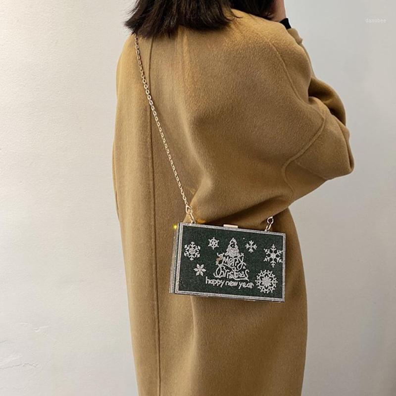 Christmas Tree Clutch Purses for Women Evening Rhinestone Handbags Dinner Bag 517D1, Green
Christmas Tree Clutch Purses for Women Evening Rhinestone Handbags Dinner Bag 517D1, Green