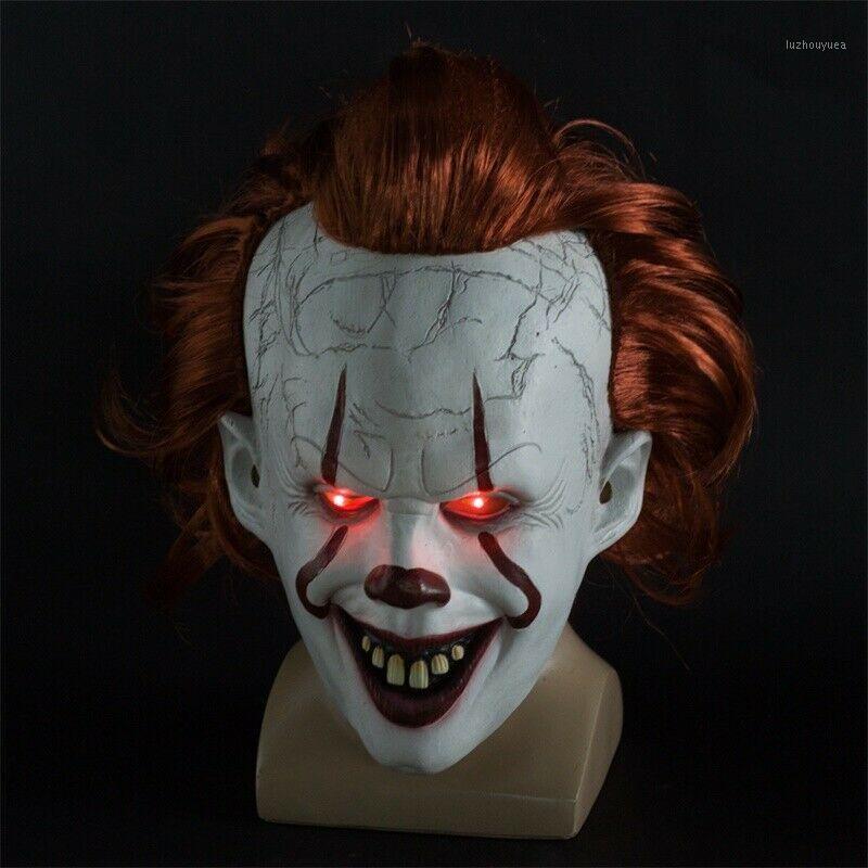 New Halloween LED Glowing Eyes Clown Mask Cosplay Costume Props Party Mask for Halloween Horror Clown Joker Party1
New Halloween LED Glowing Eyes Clown Mask Cosplay Costume Props Party Mask for Halloween Horror Clown Joker Party1