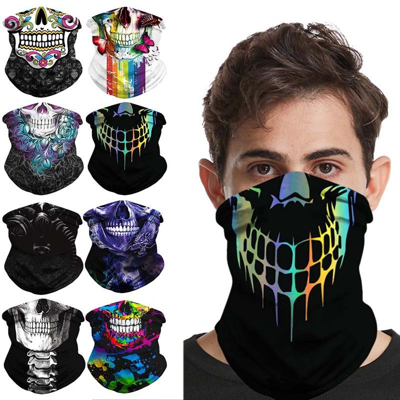3D Seamless Magic Headband Skull Ghost Clown Neck Gaiter Face Cover Headwear Halloween Bandana UV Protection Biker Cover Scarf
3D Seamless Magic Headband Skull Ghost Clown Neck Gaiter Face Cover Headwear Halloween Bandana UV Protection Biker Cover Scarf
